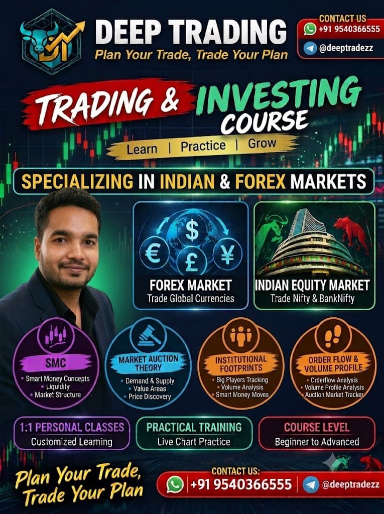 Deep Trading trading & investing course: Learn, Practice, Grow